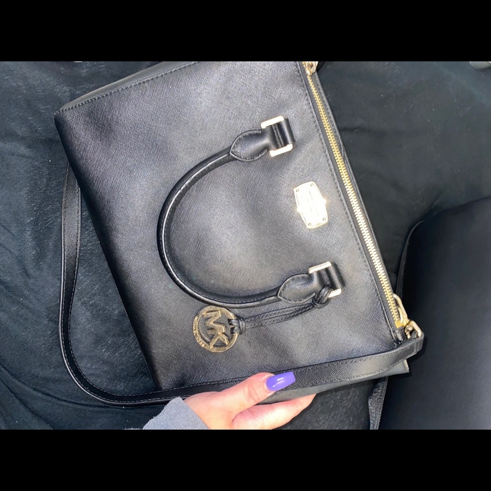 Michael Kors Leather Crossbody Handbag